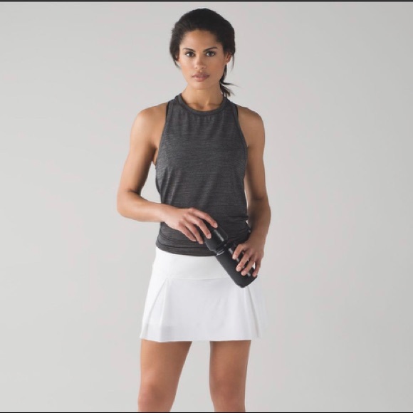 lululemon athletica Dresses & Skirts - NWT Lululemon Lost in Pace Skirt, white, 6